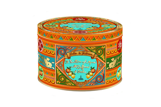 IL PANETTONE DOLCE & GABBANA AGLI AGRUMI E ALLO ZAFFERANO DI SICILIA - Fiasconaro