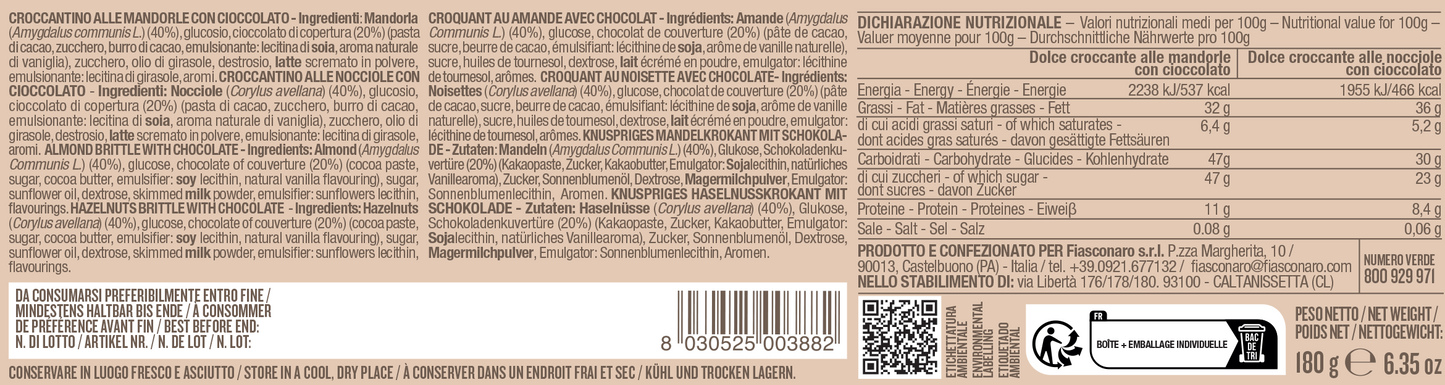 Cubaita al Cioccolato - Fiasconaro