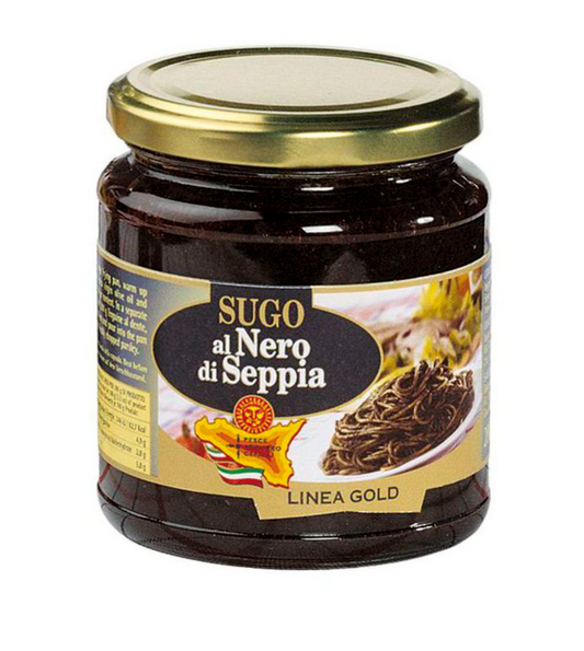 Sugo pronto nero con seppia 200gr - Pesce azzurro Cefalù