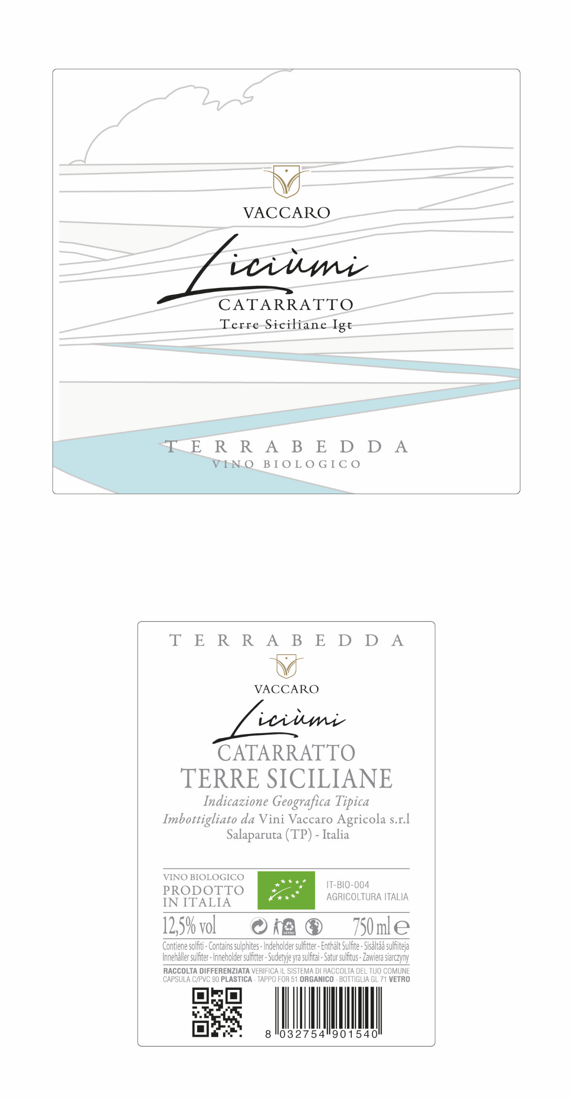 Terrabedda Liciumi - Vini Vaccaro - Vino Bianco