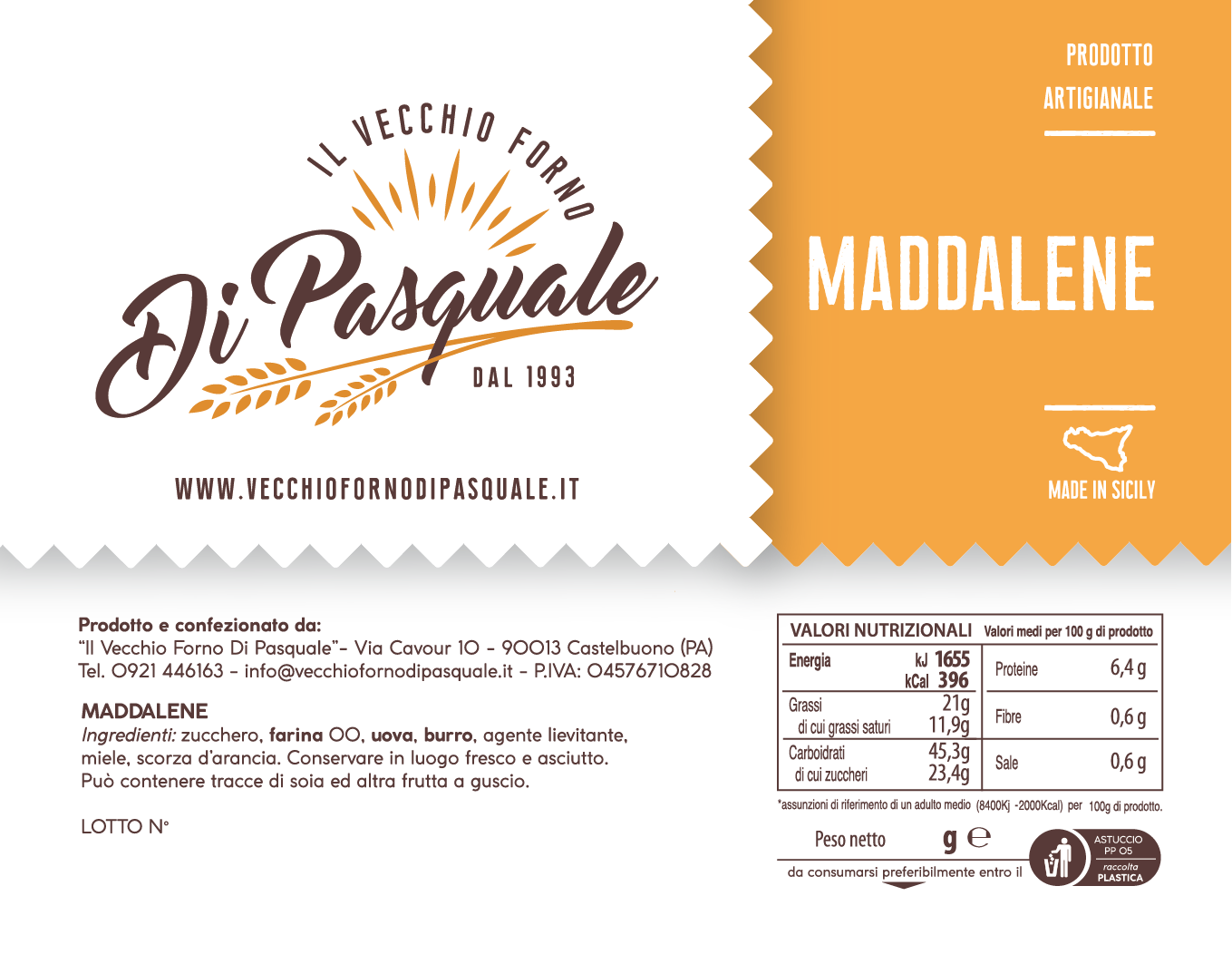 MADDALENE - IL VECCHIO FORNO DI PASQUALE - CASTELBUONO