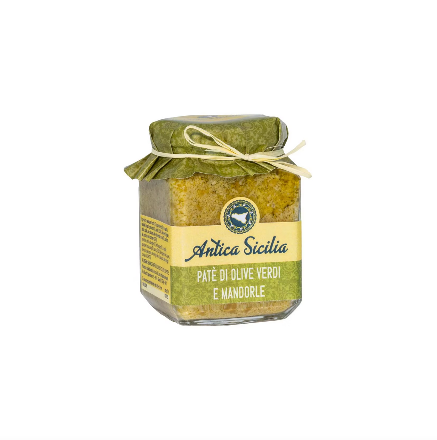 Patè di olive verdi e mandorle