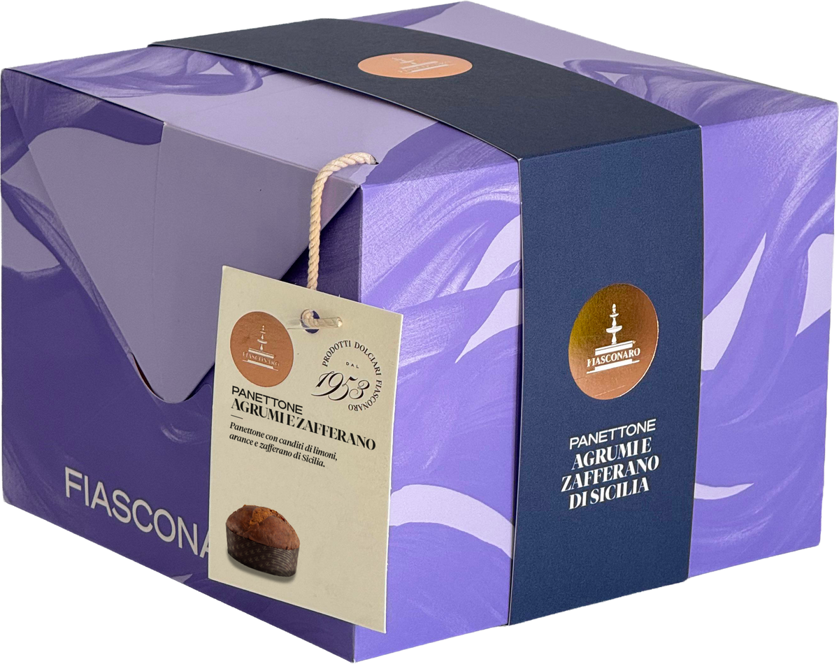 PANETTONE AGRUMI E ZAFFERANO DI SICILIA  - Fiasconaro