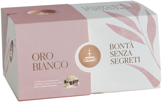Colomba ORO BIANCO - Fiasconaro - Crema di Mandorle