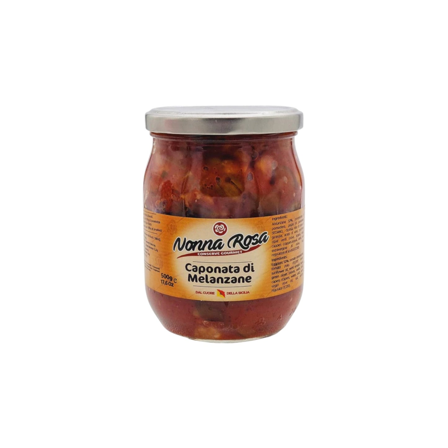 Caponata di Melanzane 500 g - Nonna Rosa