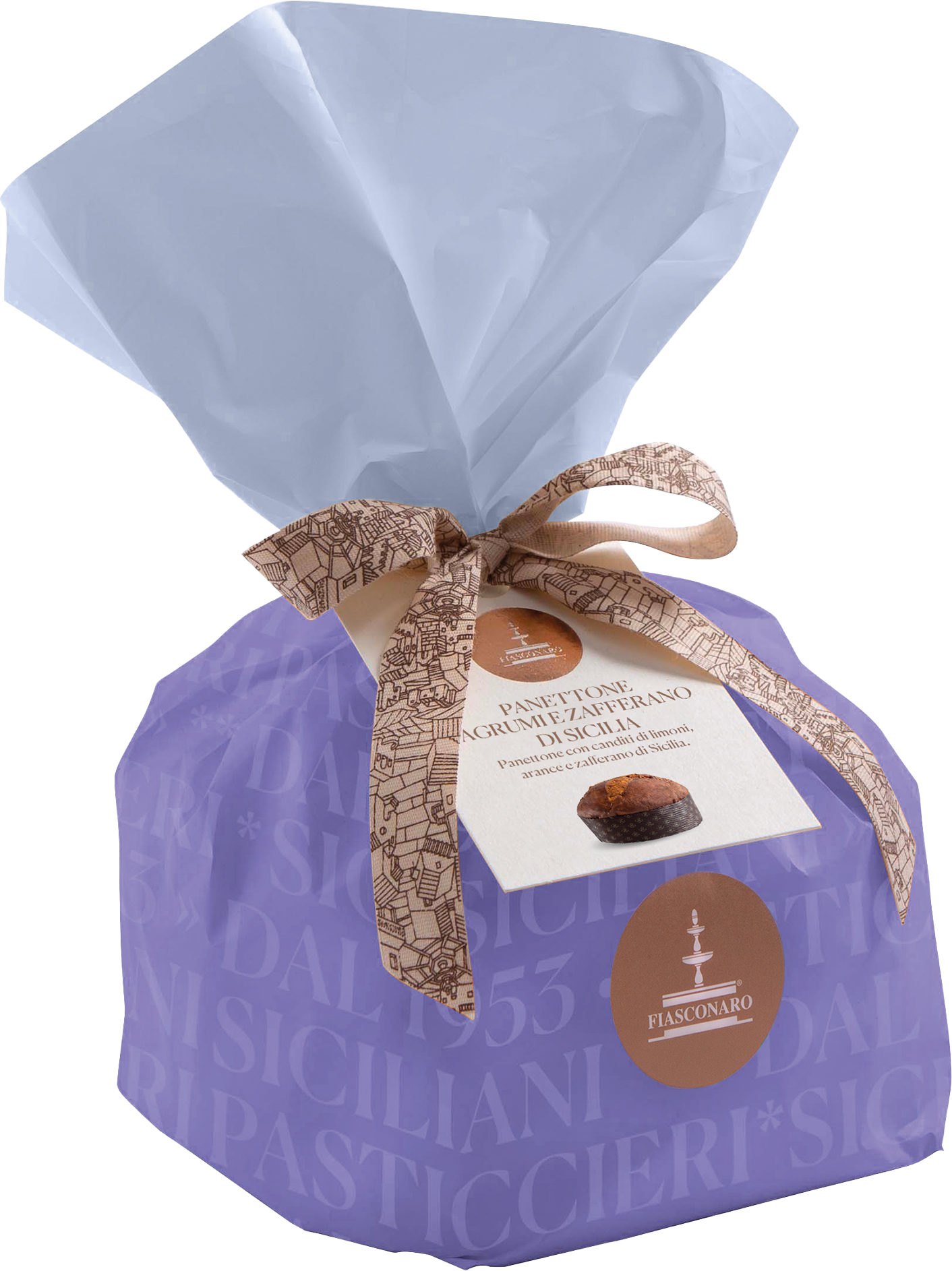 PANETTONE AGRUMI E ZAFFERANO DI SICILIA  - Fiasconaro