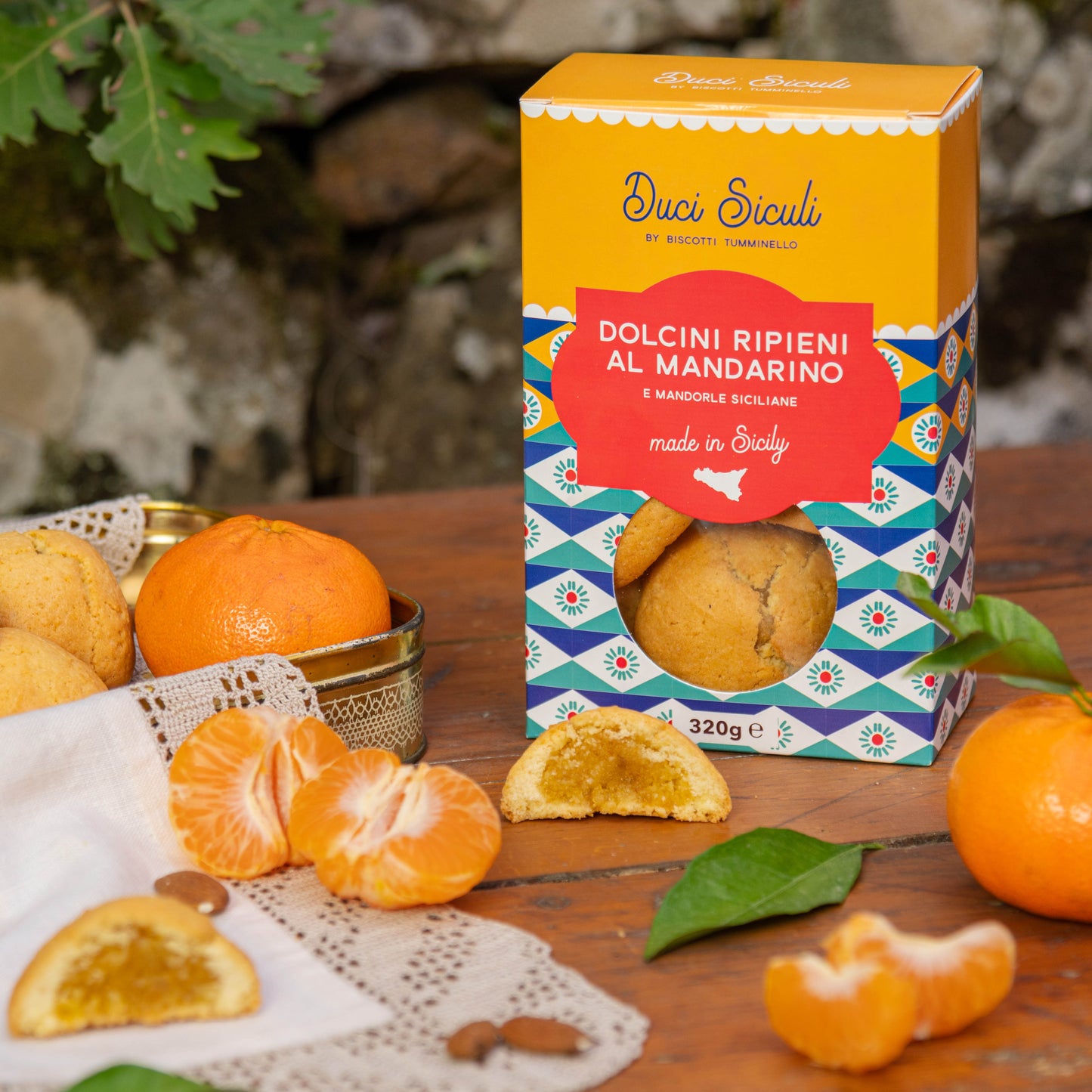 Dolci ripieni al Mandarino e Mandorle - Tumminello
