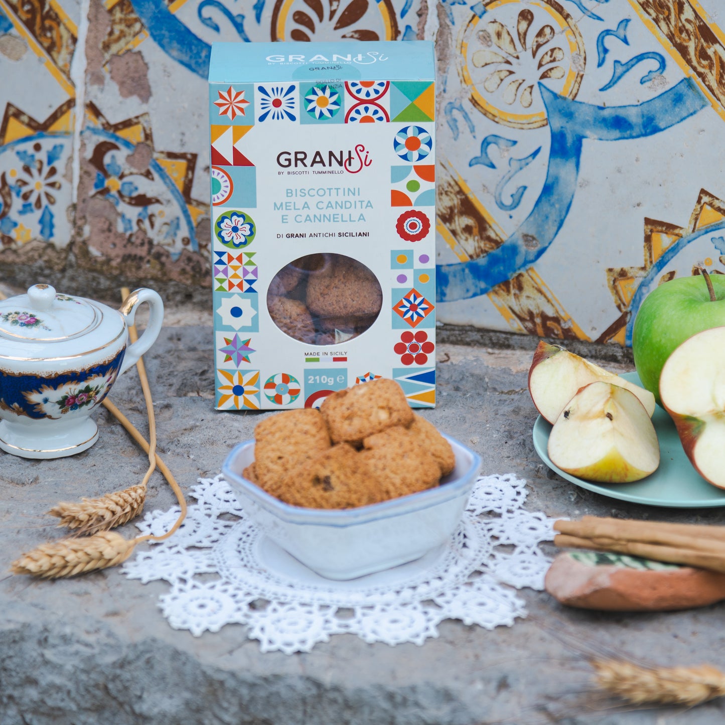GraniSi Biscotti Mela e Cannella - Tumminello