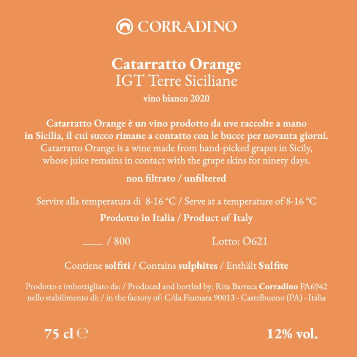 Catarratto Orange - Corradino