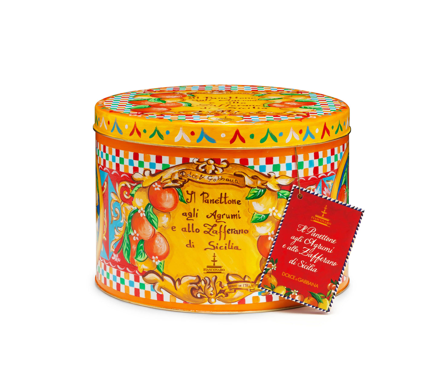 IL PANETTONE DOLCE & GABBANA AGLI AGRUMI E ALLO ZAFFERANO DI SICILIA - Fiasconaro