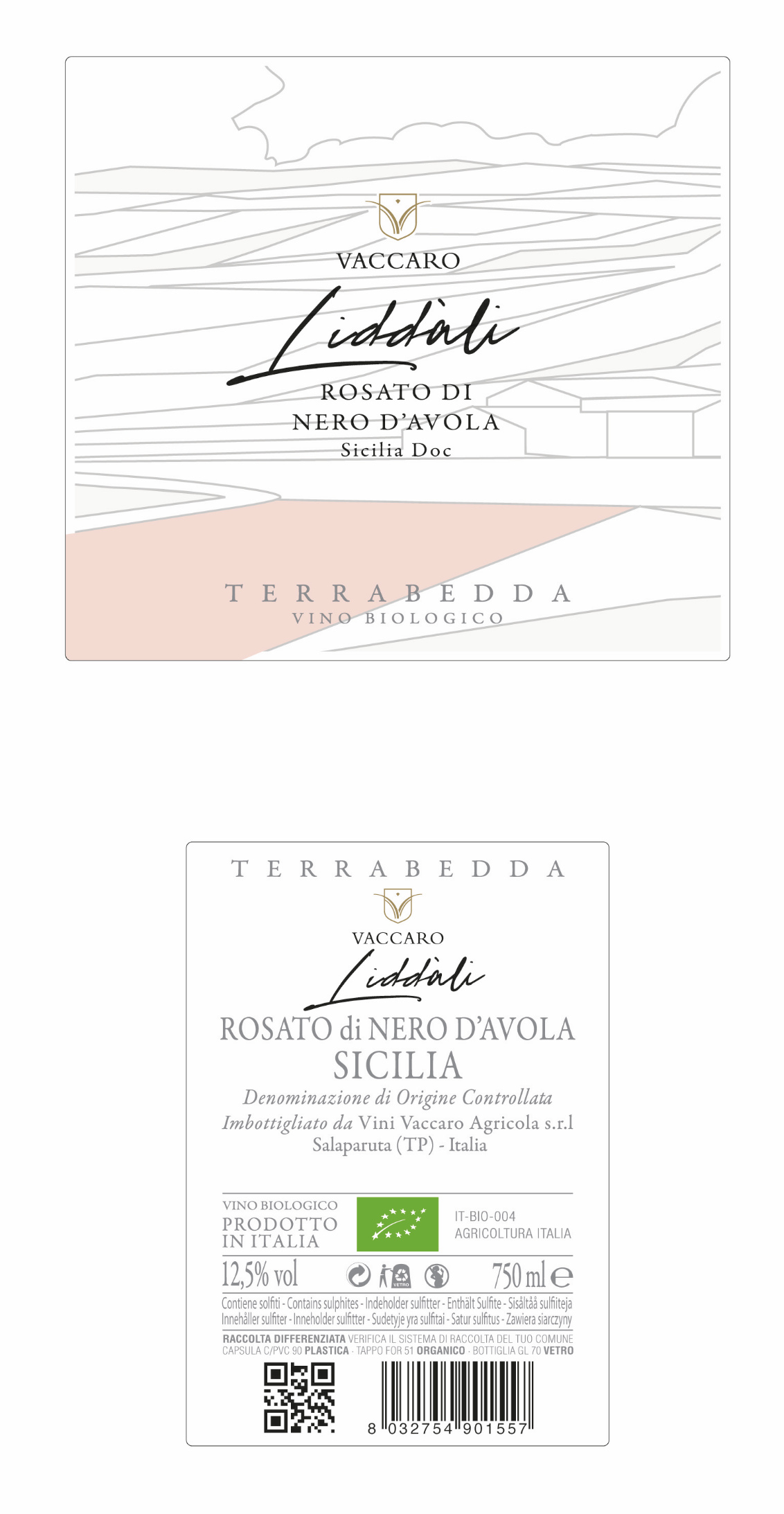 Terrabedda Liddali - Vini Vaccaro - Vino Rosato di Nero d'Avola