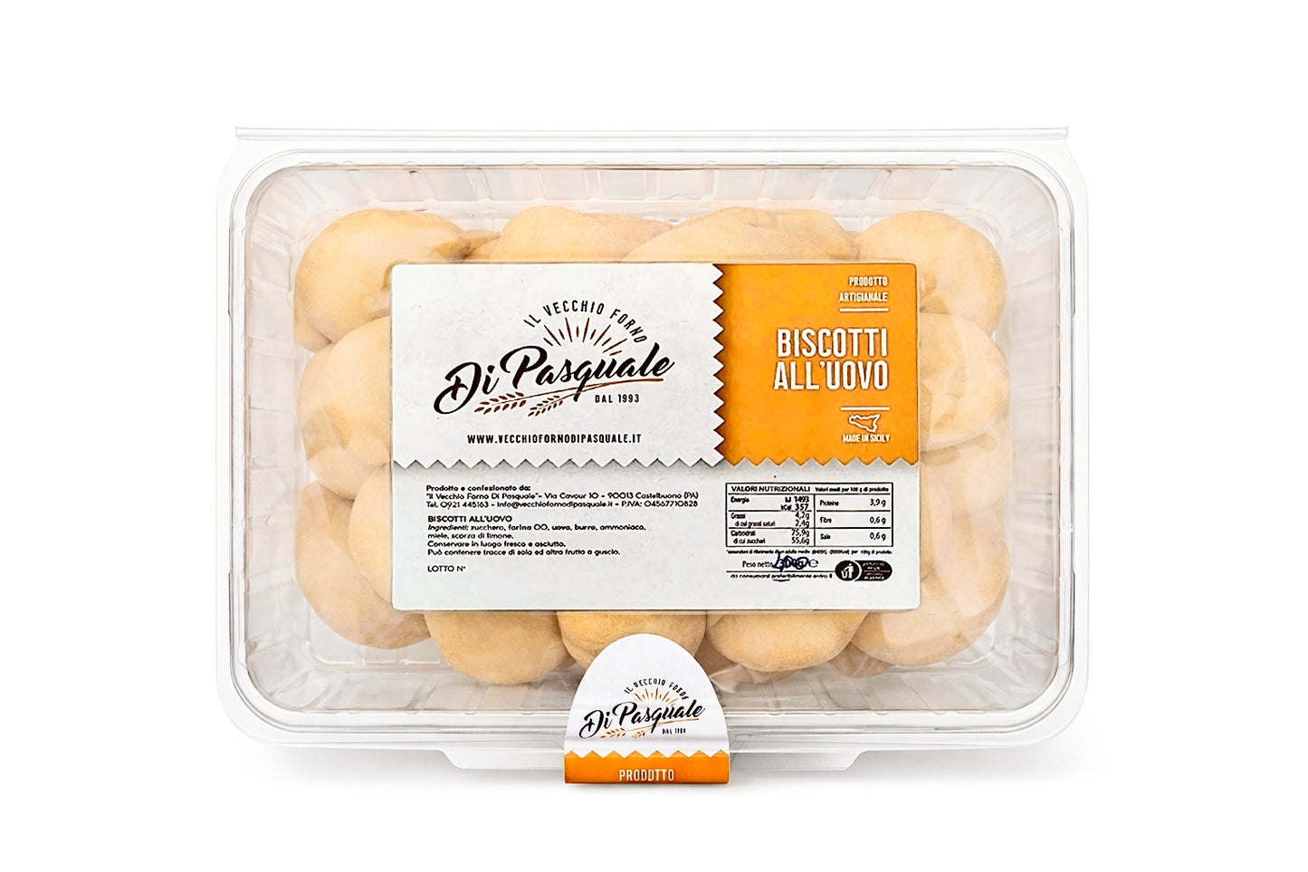 BISCOTTI ALL'UOVO - IL VECCHIO FORNO DI PASQUALE - CASTELBUONO