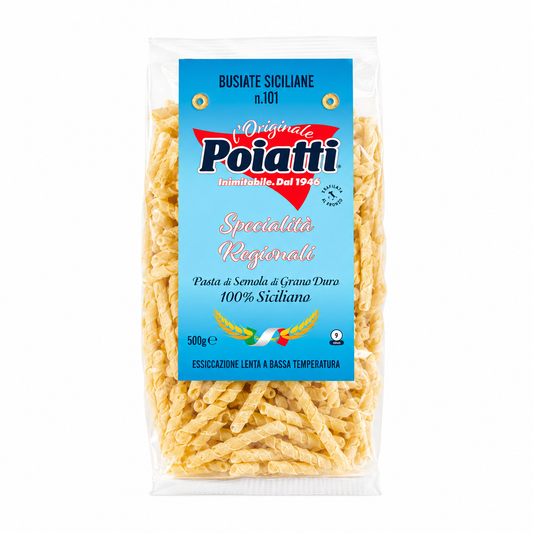 Busiate Siciliane n.101 - 500g - Poiatti