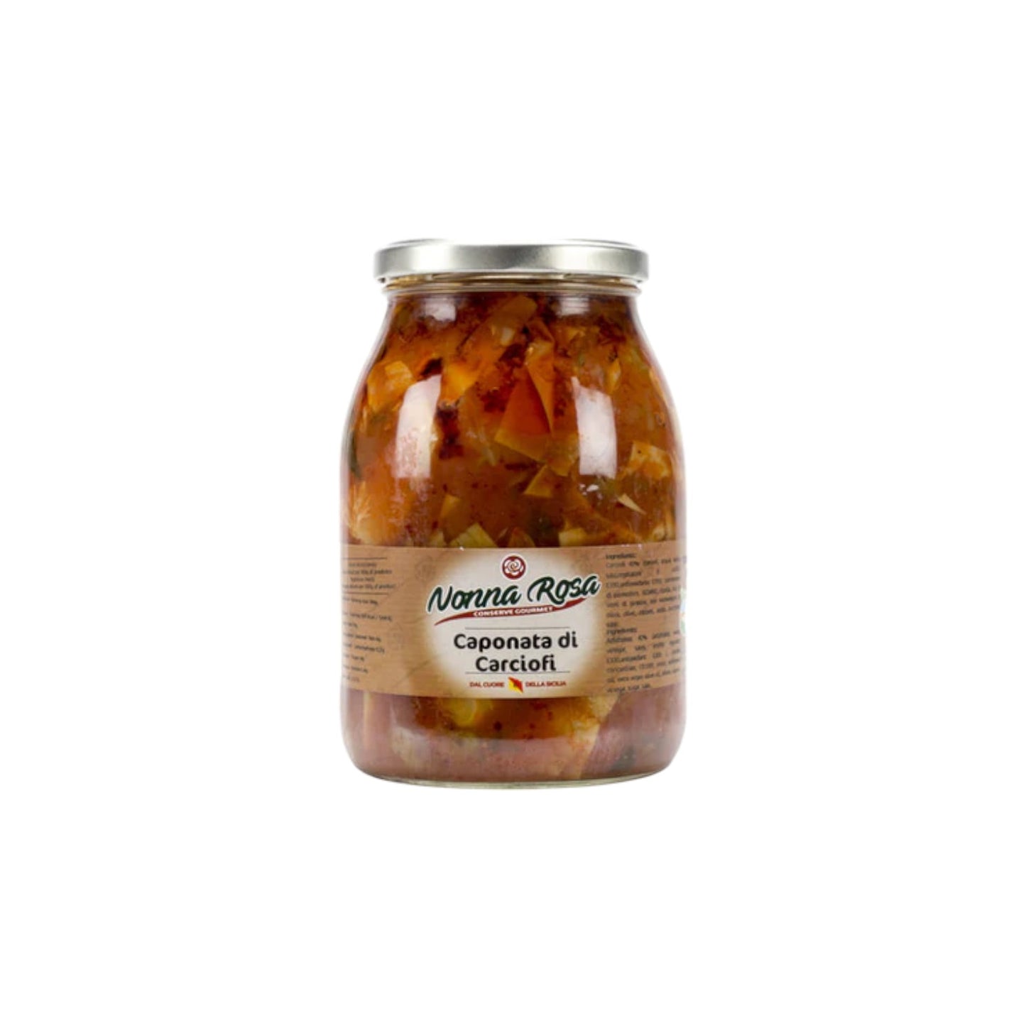 Caponata di Carciofi 500 g - Nonna Rosa