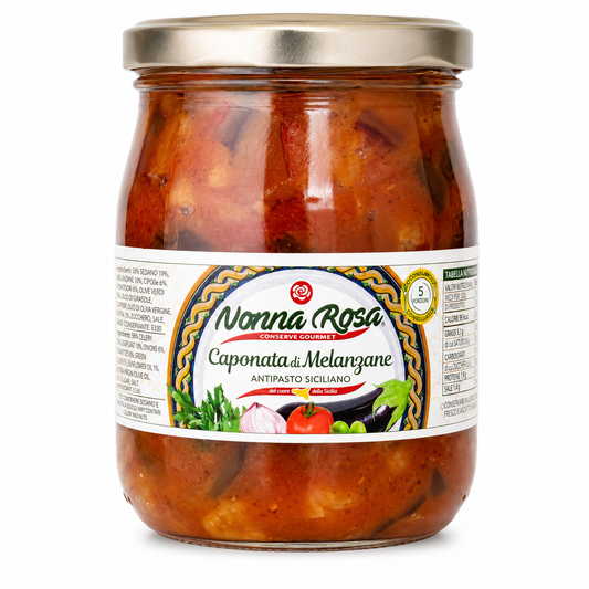 Caponata di Melanzane 500 g - Nonna Rosa