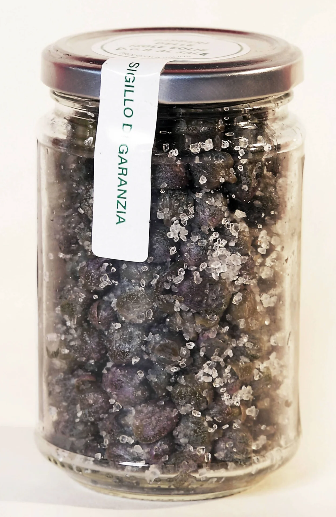 CAPPERI MEDI da 200 gr. al SALE MARINO - Azienda Agricola Lorenzo Mirabito