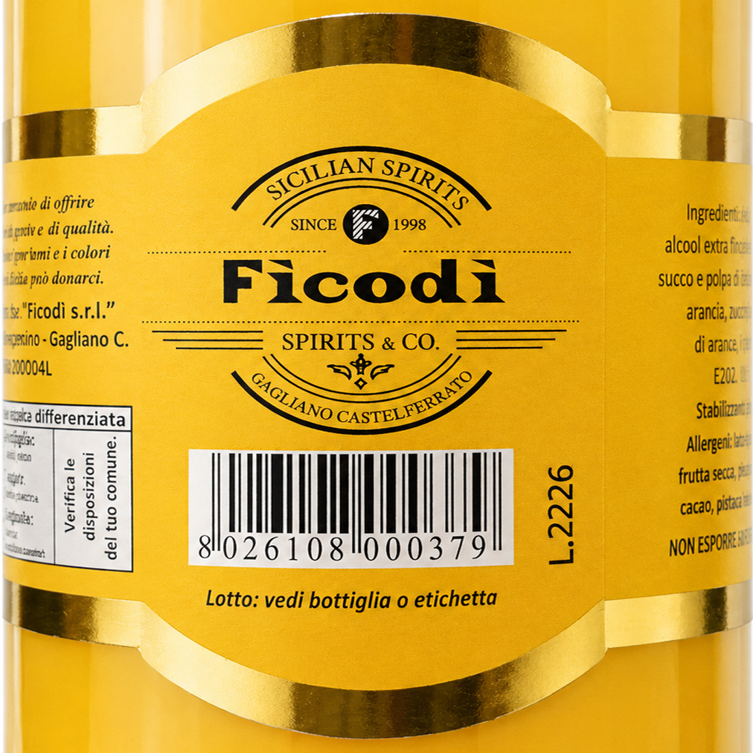 Crema Liquorosa al Melone 50cl - Ficodì