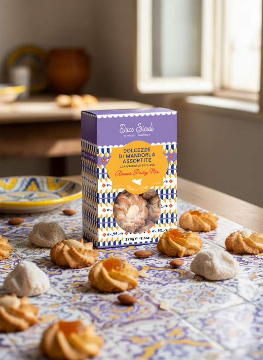 Dolcezze di mandorla assortite - Tumminello
