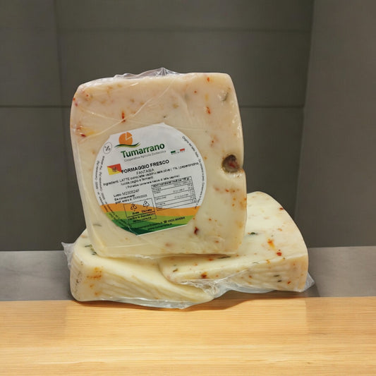 Formaggio Primo Sale Aromatizzato 'Fantasia'  500gr - Tumarrano