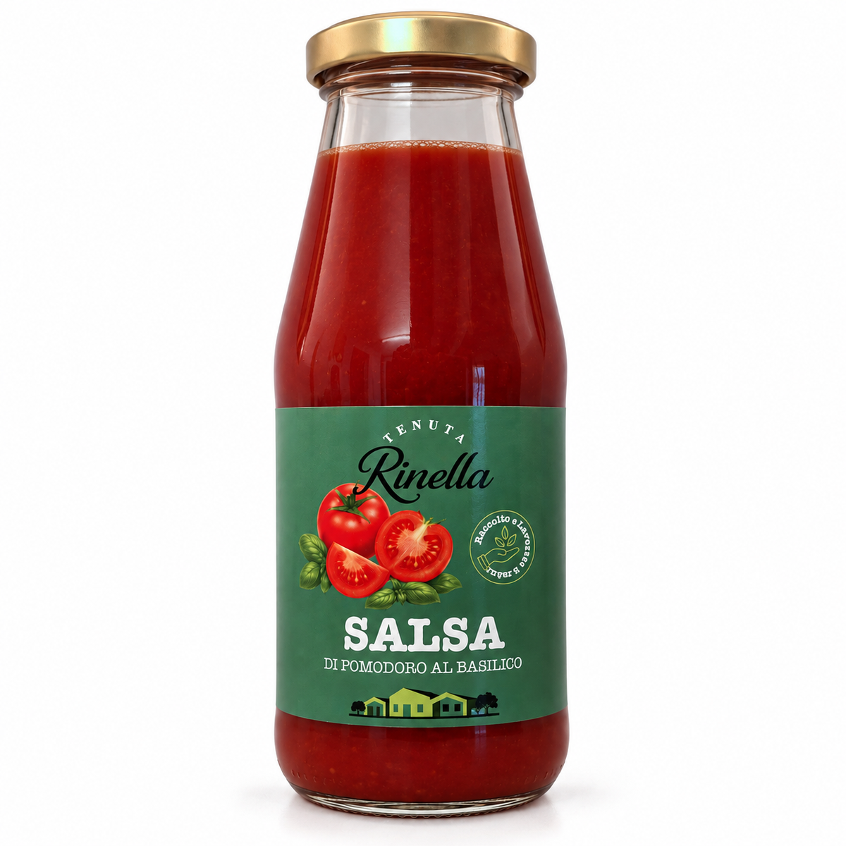 Salsa di pomodoro al Basilico - Tenuta rinella