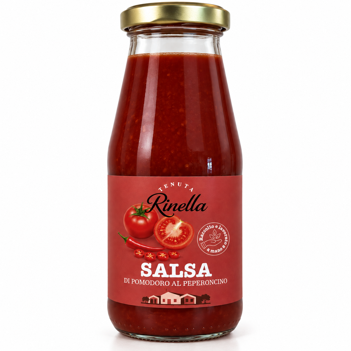 Salsa di pomodoro al Peperoncino - Tenuta rinella