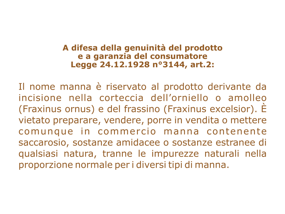 TERRACQUA MANNA in polvere