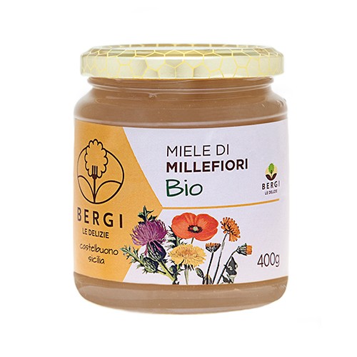 Miele Bio Millefiori 400 g - Bergi