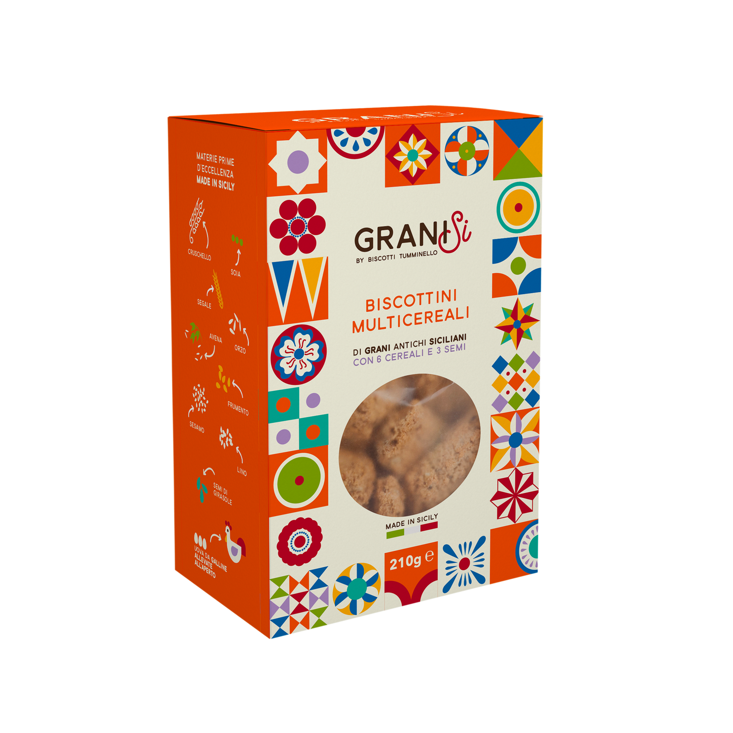 GraniSI - BISCOTTI MULTICEREALI - Tumminello