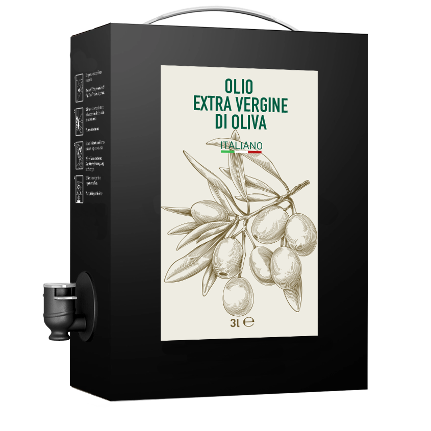 Olio Extravergine di Oliva 3l - Bag in box - 2025