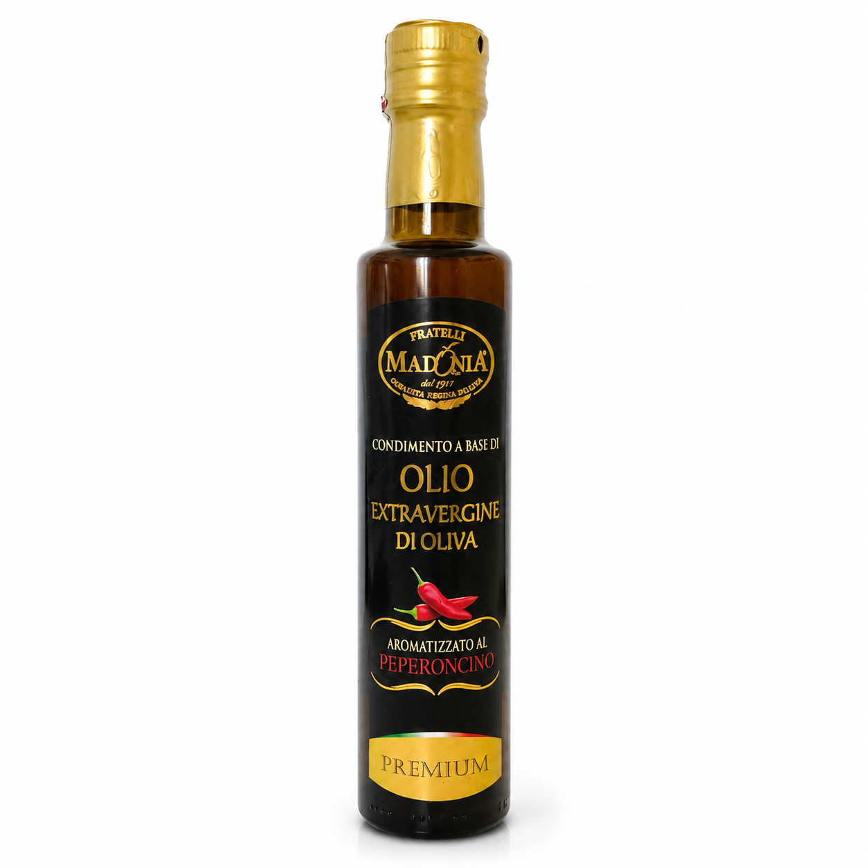 Olio extravergine di oliva al peperoncino - Fratelli Madonia - 250 ml