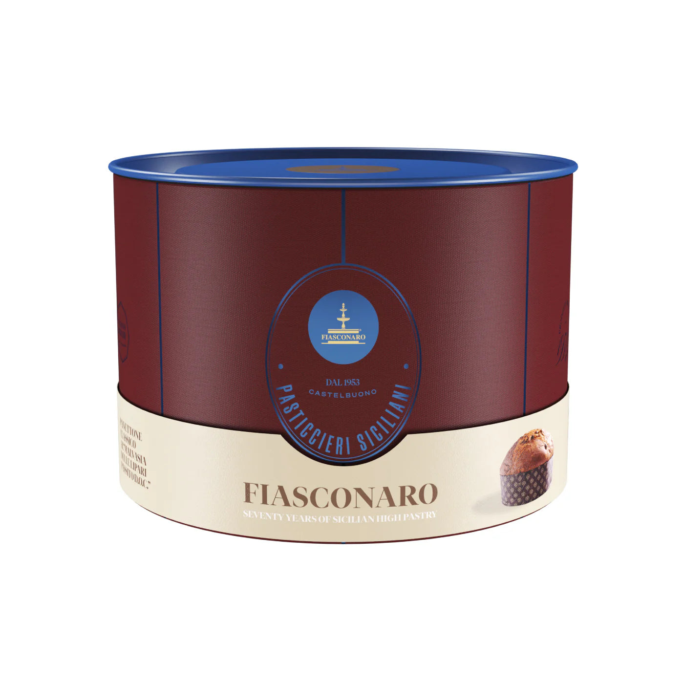PANETTONE CLASSICO AL “MALVASIA DELLE LIPARI PASSITO D.O.C.” - 1kg - Fiasconaro