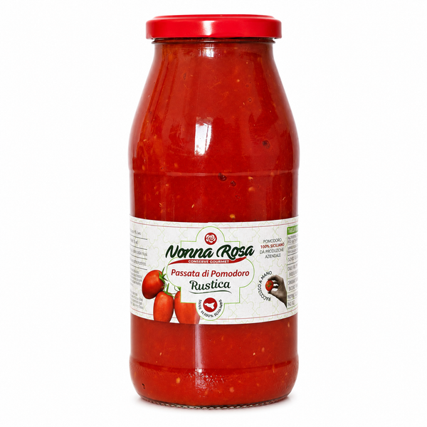 Passata di Pomodoro Rustica 500 ml - Nonna Rosa