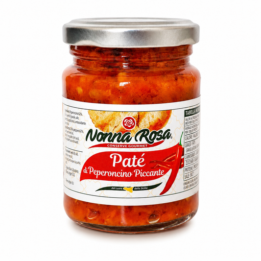 Paté di Peperoncino Piccante 90g - Nonna Rosa