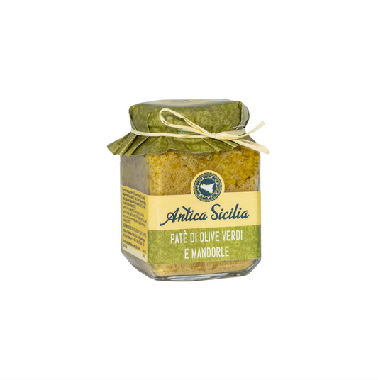 Patè di olive verdi e mandorle