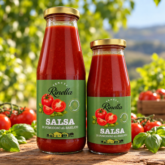 Salsa di pomodoro al Basilico - Tenuta rinella