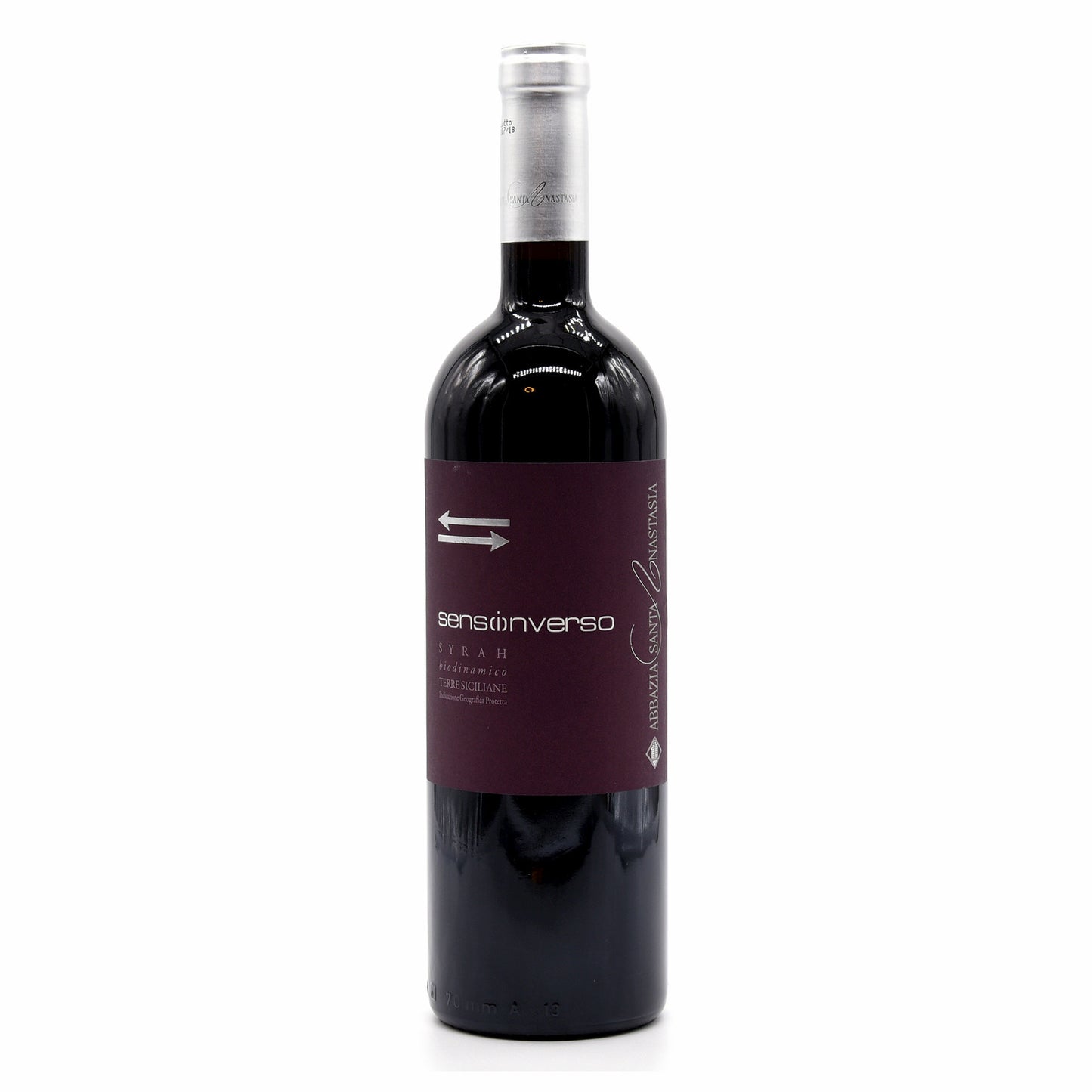 Sens(i)nverso Syrah Biodinamico Demeter 2021 - Rosso DOC Sicilia