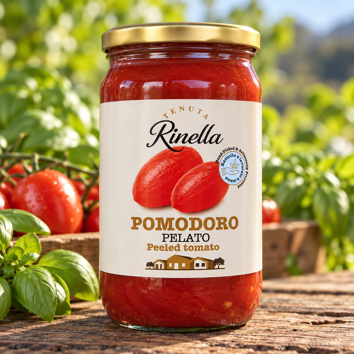 Pomodori Pelati Interi Siciliani - Tenuta Rinella