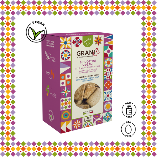 Biscottini alle mandorle Vegani - Tumminello