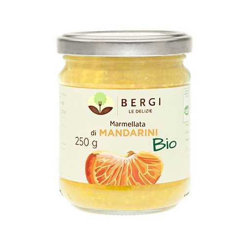 Marmellata Bio Mandarini 250 g - Bergi